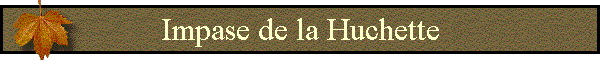Impase de la Huchette